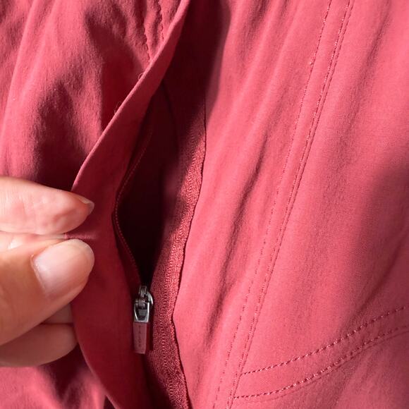 Women's Sightscape Horizon Stretch Pull-On Joggers SZ 16 Burgundy Red Athleisure - Picture 5 of 12